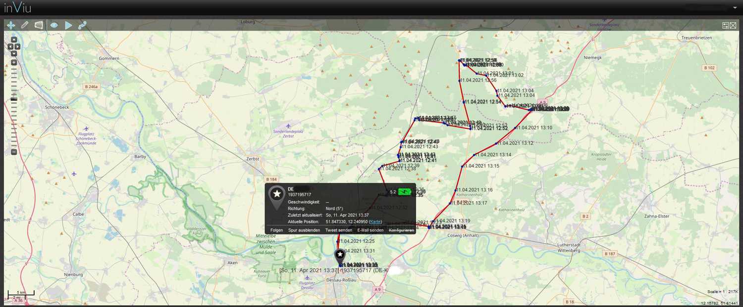 GPS Trackingsystem für KFZ Fahrzeug und Maschine